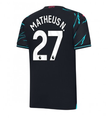 Manchester City Matheus Nunes #27 Replika Tredjetrøje 2023-24 Kortærmet